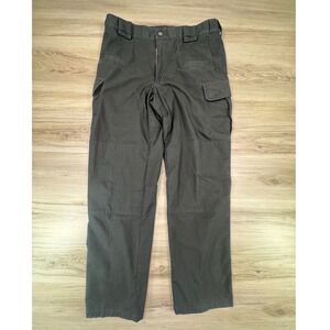 5.11 Tactical Stryke Pants Mens 34x32 Black Flex-Tac Ripstop Cargo 74369-019